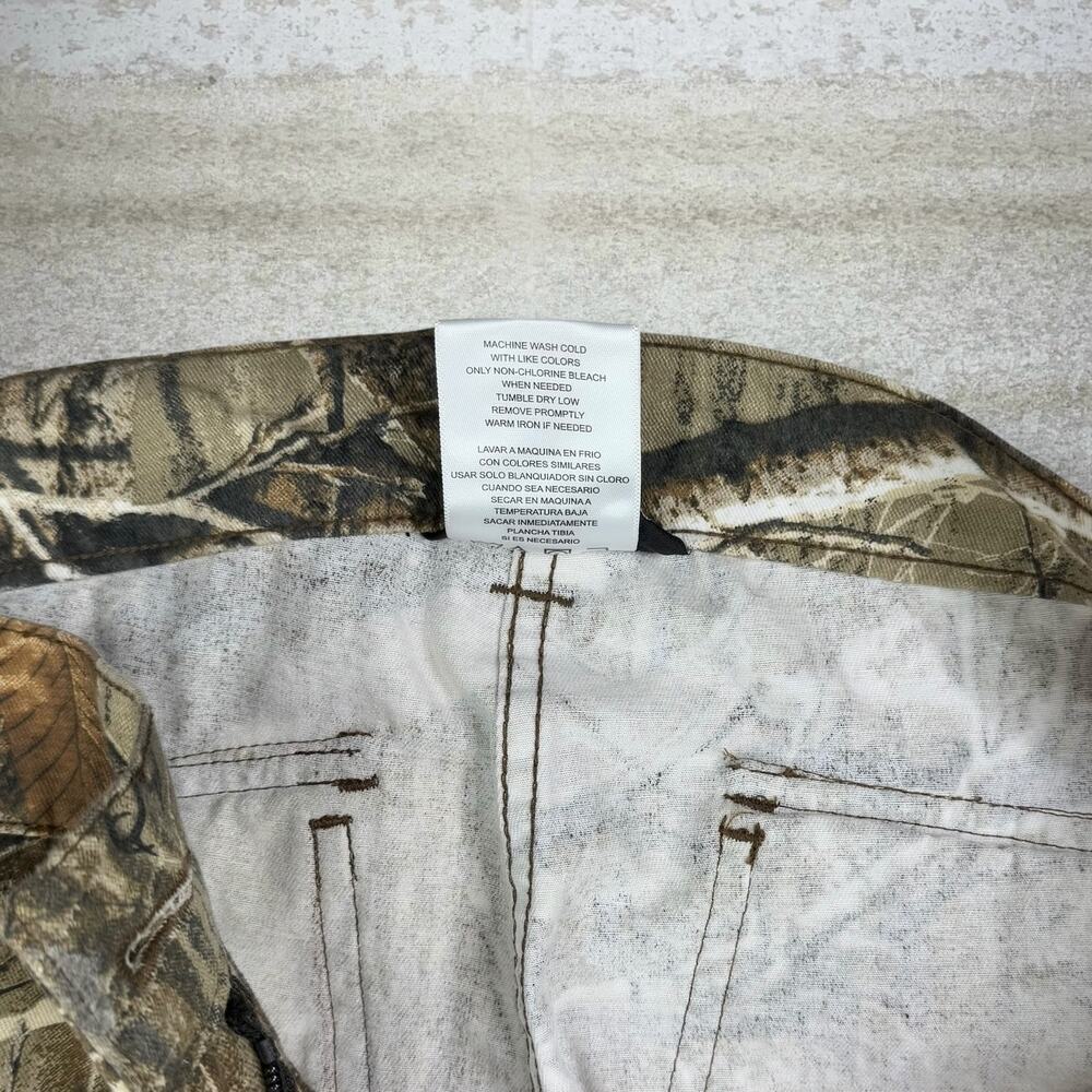 Vintage 90s Realtree Tactical Pants 38x30 Baggy Wide Leg Fit Hunting Camo Cargos - Picture 6 of 6